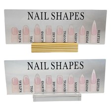 Présentoir à ongles simple