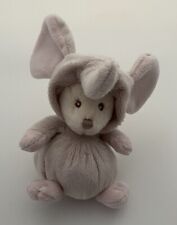 3750?15cm Doudou Peluche BUKOWSKI Ours Déguisé En Éléphant Beige & Rose