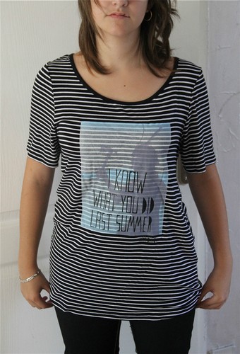 Tee shirt long - long, pavet