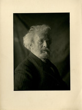 Camille Flammarion Vintage silver print. Nicolas Camille Flammarion, né le 26 