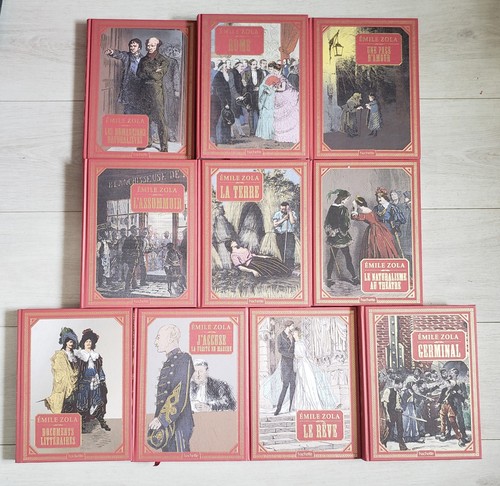 Lot livres emile zola - livres,