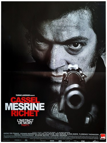 Affiche pliée 40x60cm mesrine - affiche,