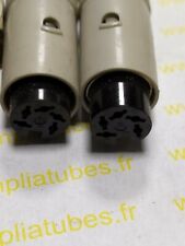 2x Prise / fiche Din 5 broches femelle 240° Hirschmann                DepE8h4