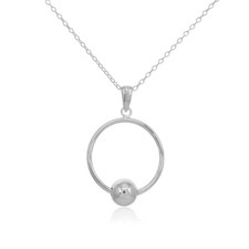 Poli Grand Cercle Ouvert Perle