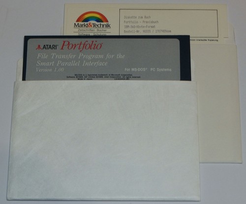 Atari portfolio file transfer - atari,