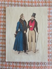 Gravure De Mode Hommes.Fin