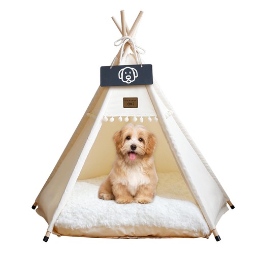 Chien tente avec coussin - chien,