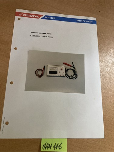 Honda service moto équipement