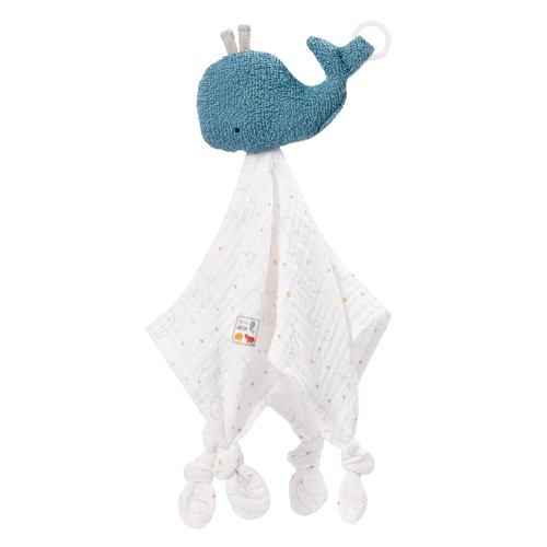 Doudou baleine natur - baleine,