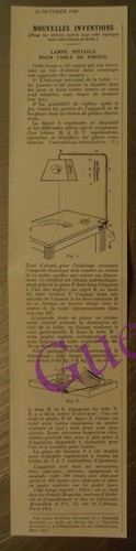 Invention lampe speciale pour - speciale,
