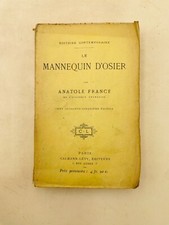Le Mannequin d'Osier - Anatole France - 1917