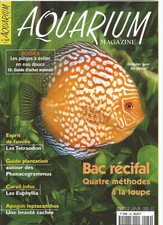 AQUARIUM MAGAZINE N°169 BAC RECIFAL / LES TETRAODON / LES EUPHYLLIA / DISCUS