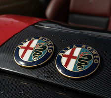 Alfa Romeo Logo 74 mm Gold –