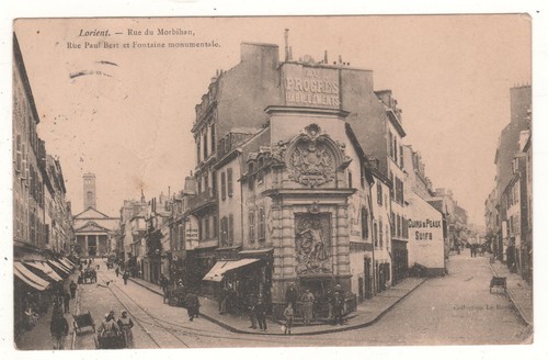 Cpa lorient rue du - -,