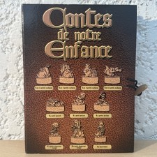Coffret Collection 10 Fèves Contes De Notre Enfance En Porcelaine