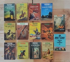 Lot livres western - 14,