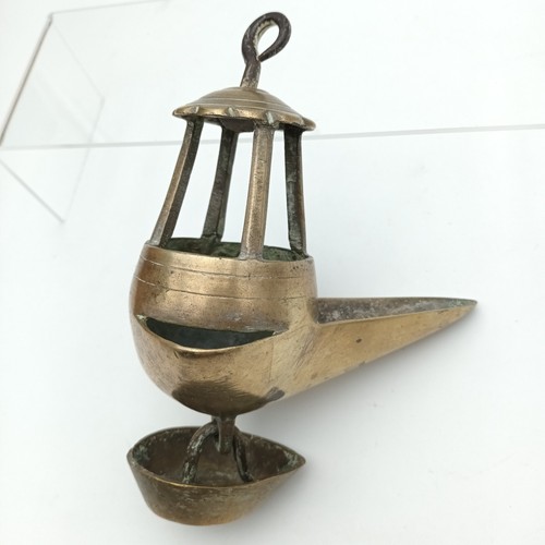 Ancienne lampe huile en - ancienne,
