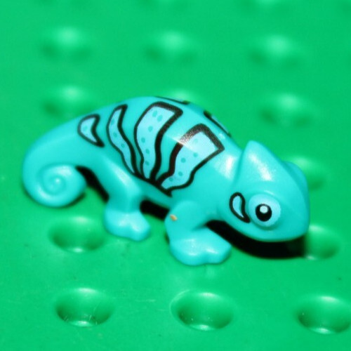 Cameleon lego animal - lego, :
