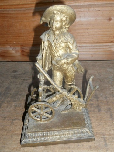 Statuette ouvrier agricole - ouvrier,