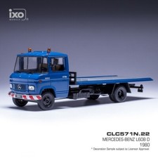 Camion dépanneuse porte-voiture MERCEDES L608 D de 1980 au 1/43 IXO CLC571N.22