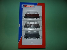 ROCO coffret 3 wagons courts
