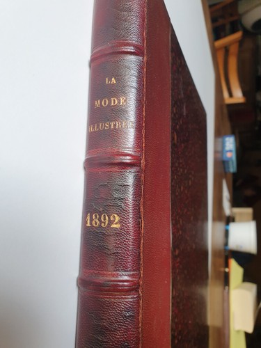 Mode illustrée année 1892 - mode,