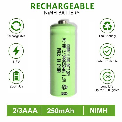 Batterie rechargeable nimh 3 - rechargeable, 2/3