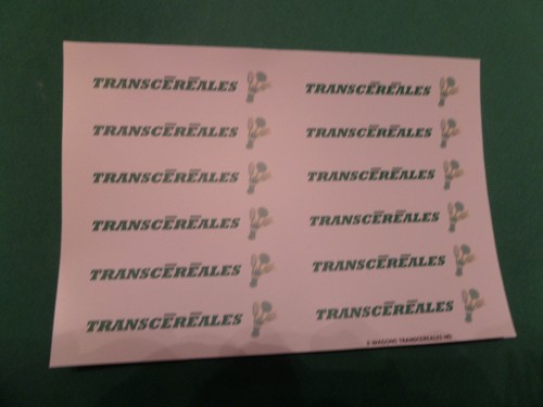 Train decalcomanies - , ho.