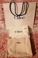 Chloé lot Boîte 23/15/14 dustbag 35/22 trousse 23/18/14 et sac neuf  Authentique