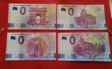 4 Billets 0 Euro  souvenir