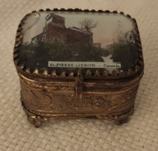 Boite Coffret à Bijoux Laiton