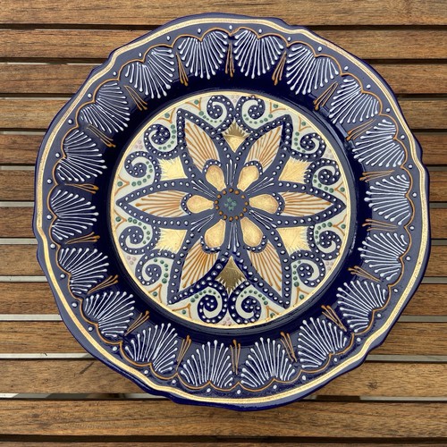 Belle assiette faïence de - belle, en