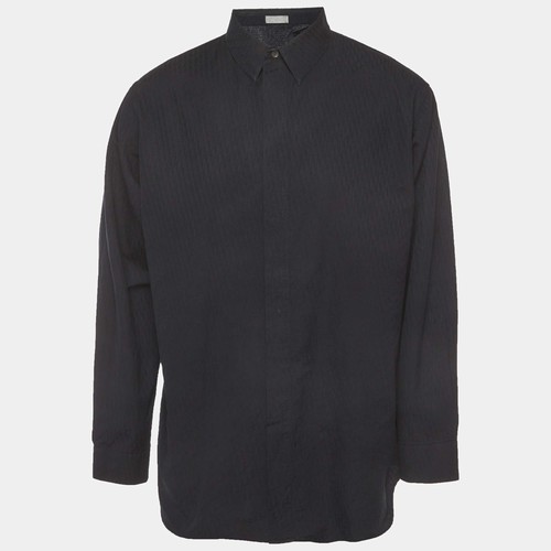 Chemise boutonnée noire - , en