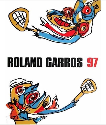 Roland garros affiche - garros,