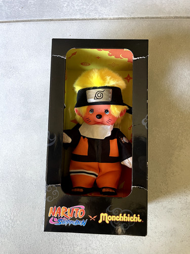 Peluche monchhichi kiki naruto - monchhichi,