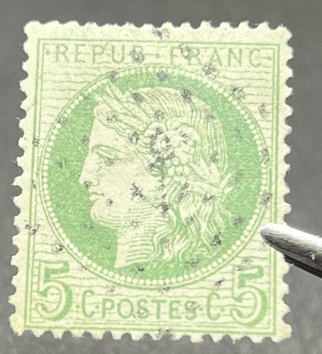 Timbres classique vert - classique, 53
