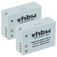 2 Batteries pour Canon