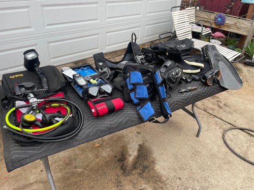 Used scuba diving - scuba,