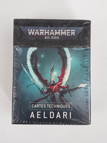 Cartes techniques aeldari - cartes,