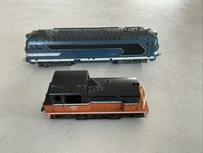 Lima HO Locomotive Diesel Motrice SNCF 67001  + Diesel De Manœuvre Lima.