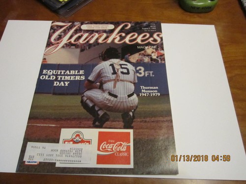 1989 yankees magazine thurman - 1989,