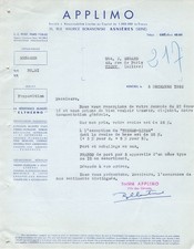 92 ASNIERES fabricant APPLIMO