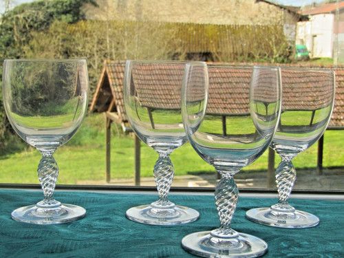 Verres eau cristal de - 4,