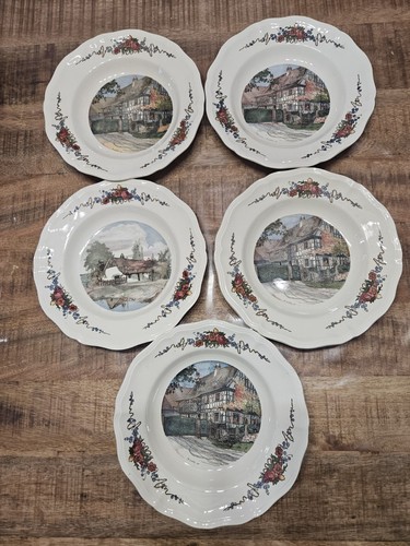 Lot assiettes creuses - 5,