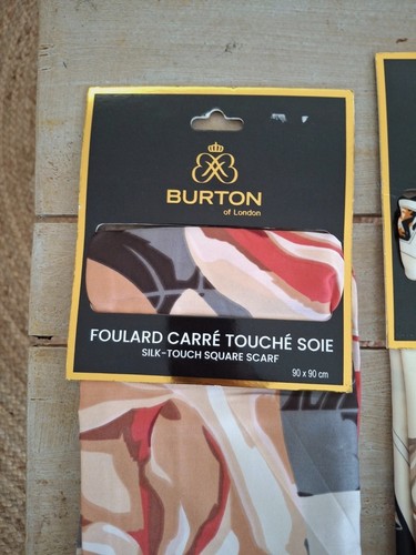 Foulard carré touché soie - foulard,