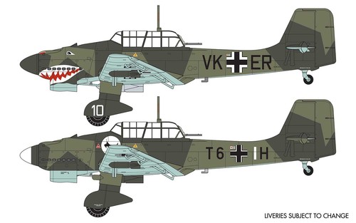 Airfix junkers ju87 stuka - junkers, b-1