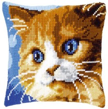 Kit coussin au point de croix