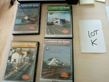Lot 4 Dvd-la PASSION des trains-40/41/42/43-cheminot/tgv pendulaire/melusine