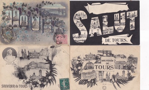Lot cartes postales - de,