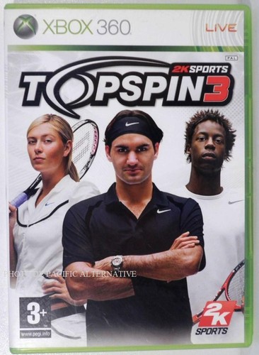 Jeu topspin pour xbox 360 - jeu, en